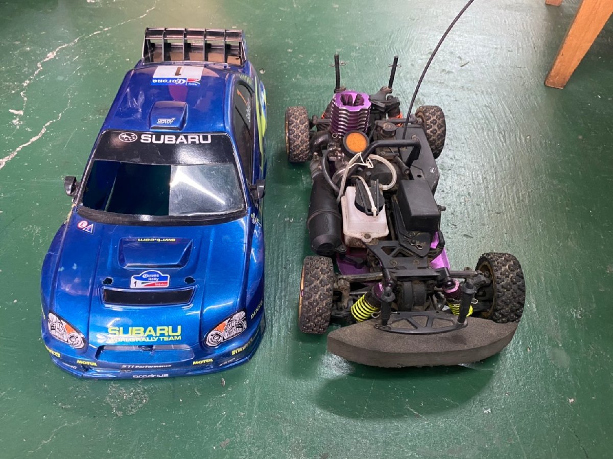 KYOSHO 京商 HPI　インプレッサ　GC8　ラリー　エンジンカー　ラジコンカー　廃盤　レア　プロポ　ボディー　_状態良好