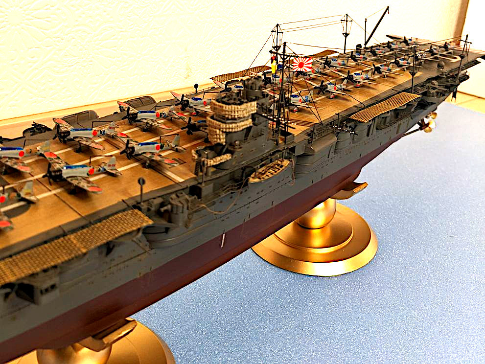 ヤフオク! - 完成品 1/350フジミ 日本帝国海軍 空母飛龍 ...
