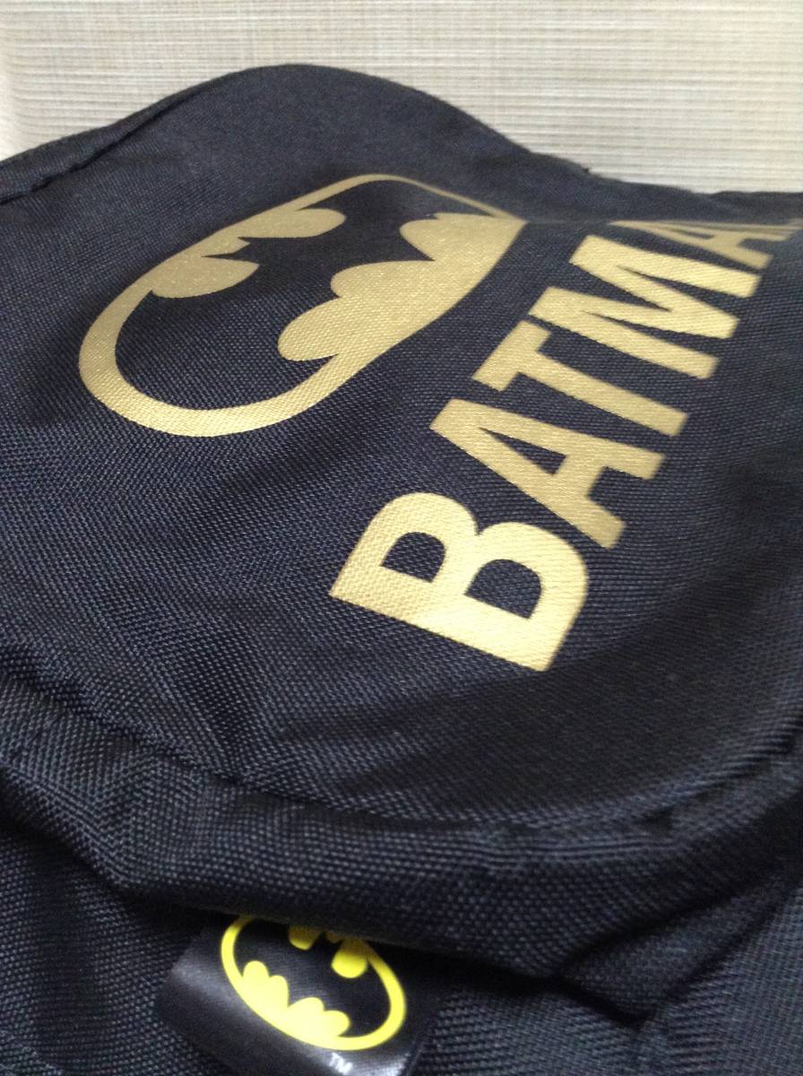 バットマン ロゴ デイバッグ ブラック(黒) 【BATMAN】 リュックサック,鞄,かばん_画像8