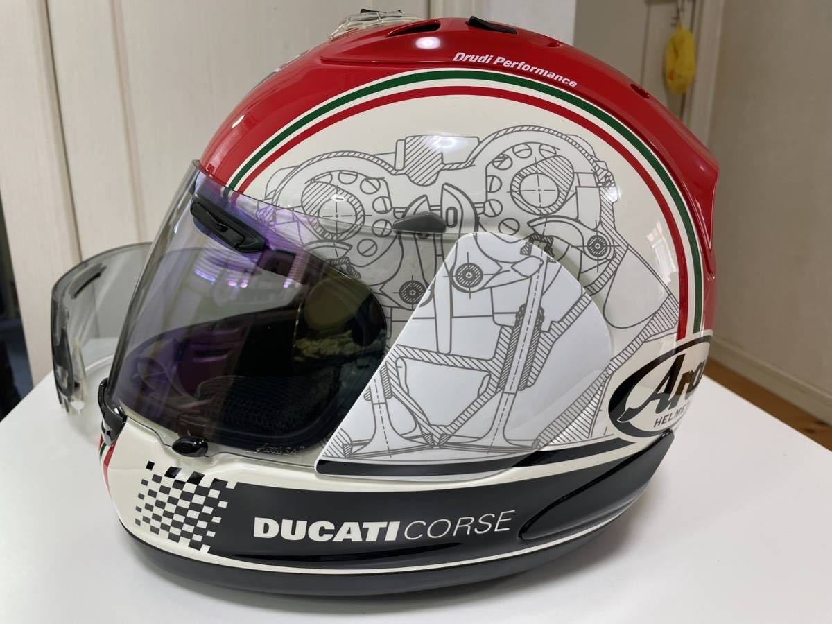 注目ブランド アライ rx-7 rr5 Ⅴ 試着のみ ドゥカティコルセ コラボ
