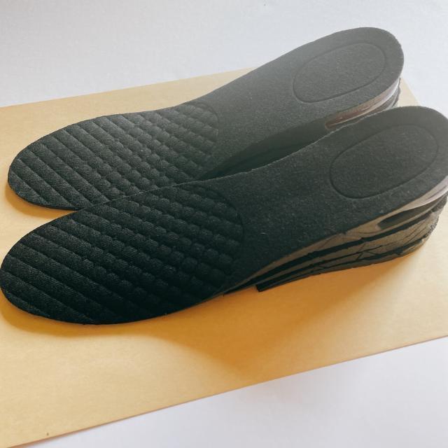 一番人気物 シークレットインソール 中敷 靴 男女兼用 3㎝ 厚底 抗菌 防臭