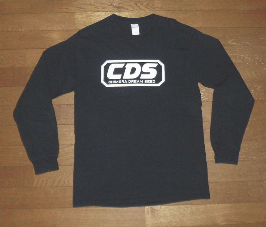 CDS CHIMERA DREAM SEED キメラ ドリーム シード ロンT 長袖 Tシャツ BLK M BRA USED 美品/スケートボードBMXインラインスケートの画像1