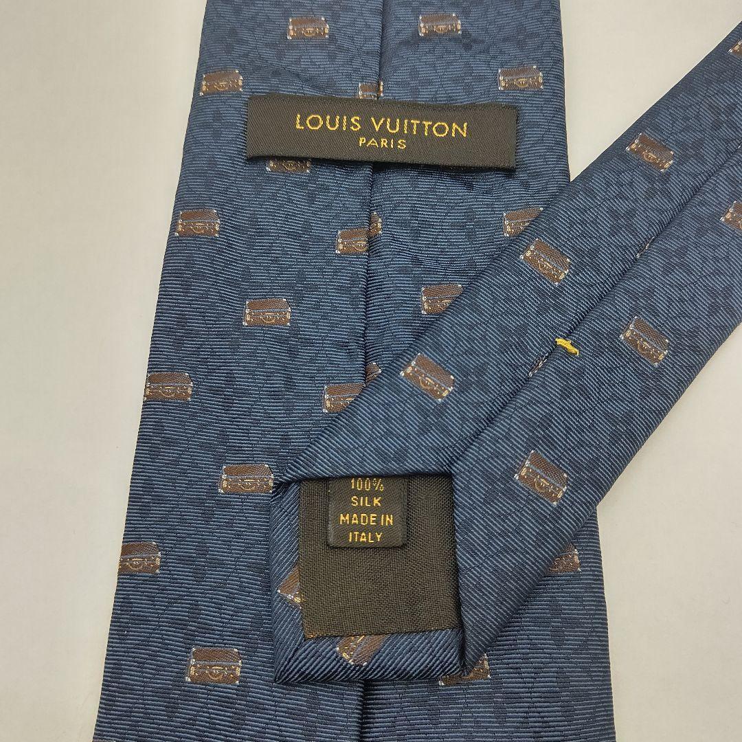 新品】【良品】Louis Vuitton(ルイヴィトン)/モノグラム柄ネクタイ