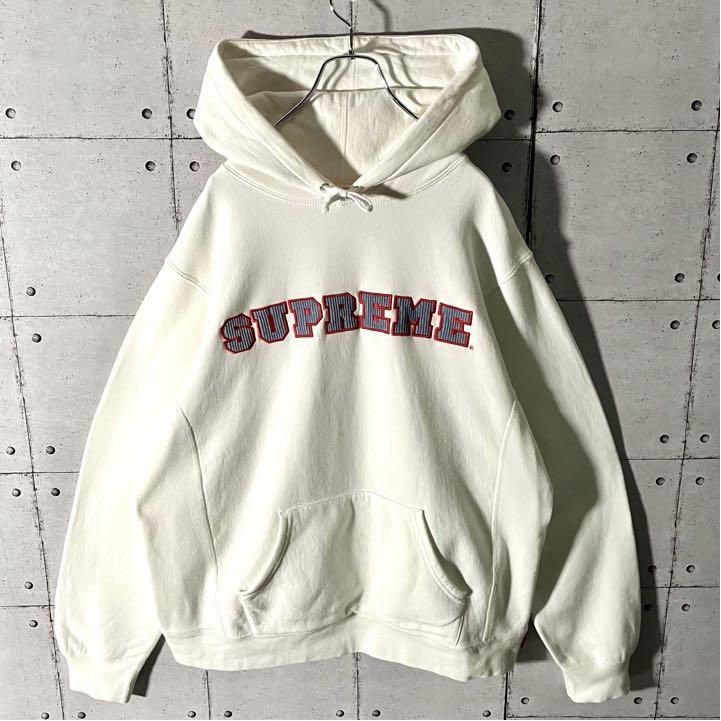 Supreme シュプリーム パーカー M 白 | www.jarussi.com.br