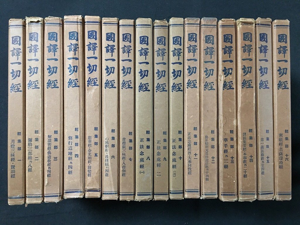 国譯一切経(印度撰述部 本縁部 十冊セット)-