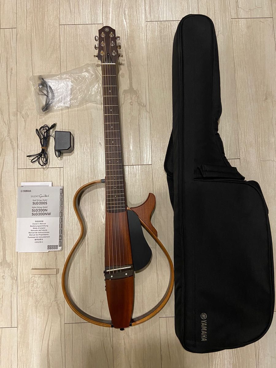 ヤマハ サイレントギター SLG200s ナチュラルカラー 楽器、器材 ギター