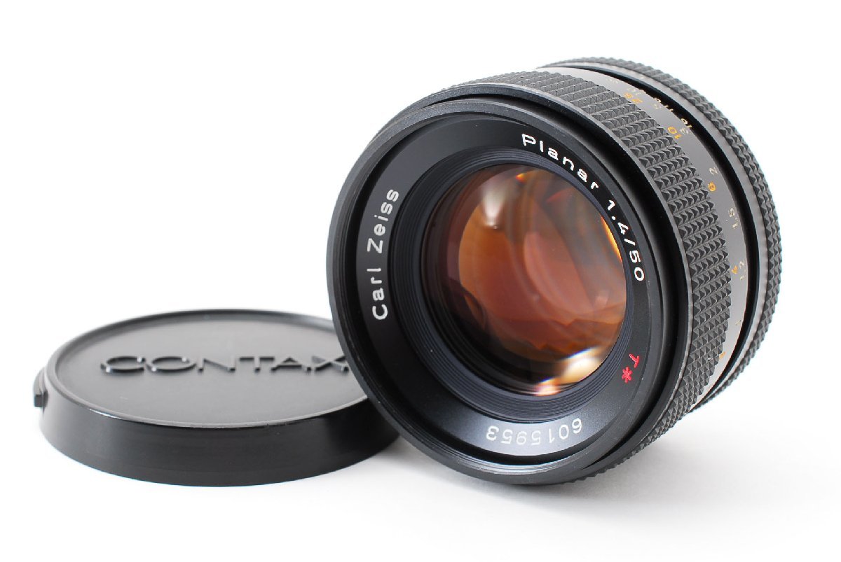 コンタックス CONTAX Carl Zeiss Planar 50mm F1.4 T* AEJ hartron