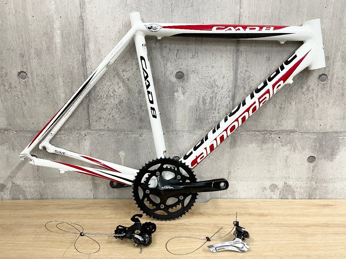 E-11017 CANNONDALE CAAD8-7 SORA ロードバイクフレーム