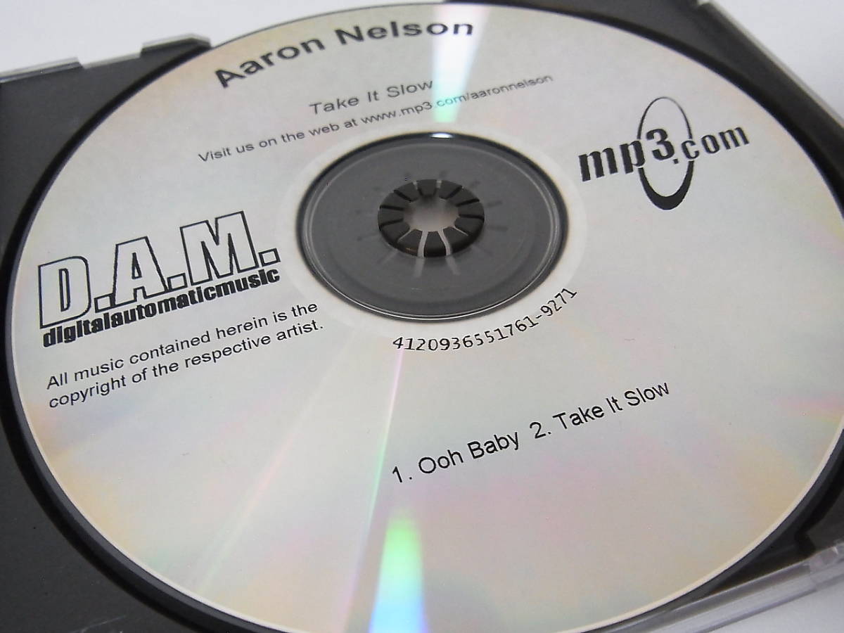 【CD】 Arron Nelson / Tak It Slow 200X US ORIGINAL CD-R mp3.com_画像3