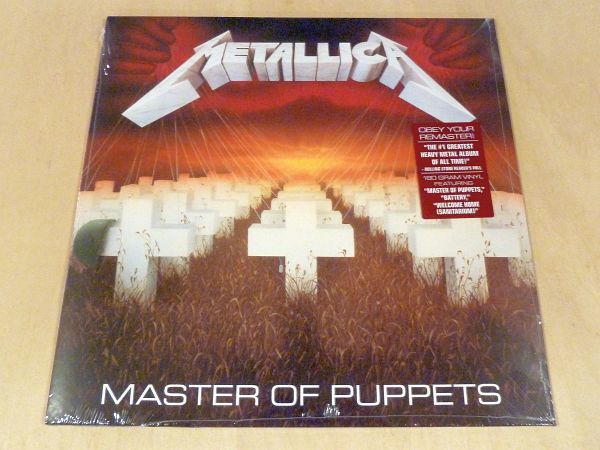 ヤフオク! - 未開封 メタリカ Master Of Puppets リマ...