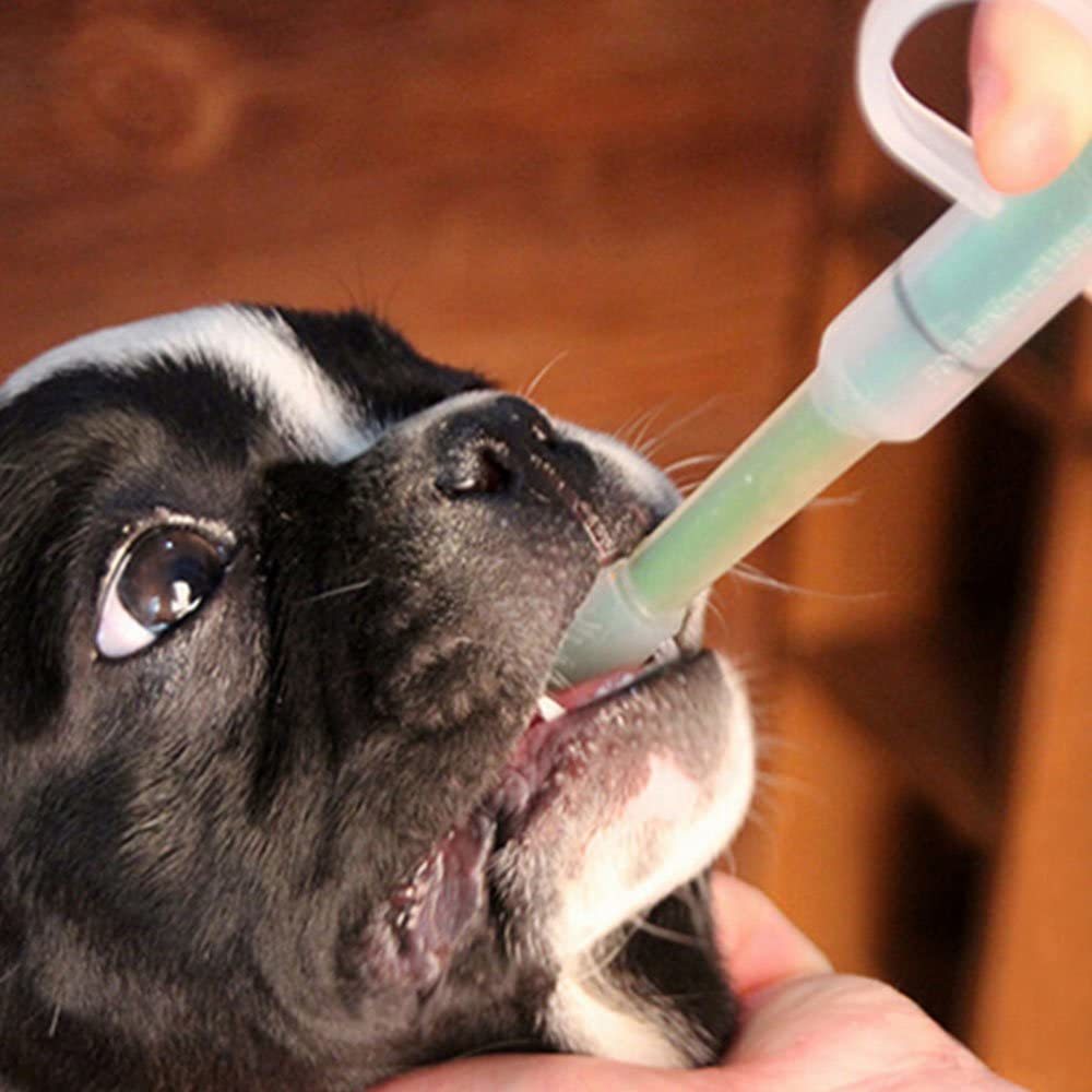 【ブルー】ペット 投薬器 給水 介護補助 流動食 給水器 犬猫 ピルガン ミルク　注射器_画像3