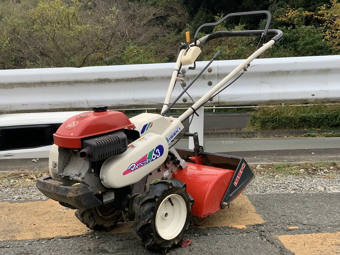 Yahoo!オークション - ISEKI イセキ K002 耕耘機 マイペット63 デュエ