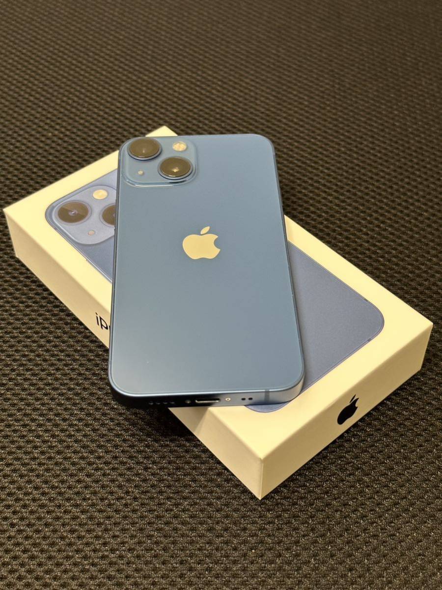 iPhone 13 mini ブルー 128 GB その他 SIMフリー - visuall.net
