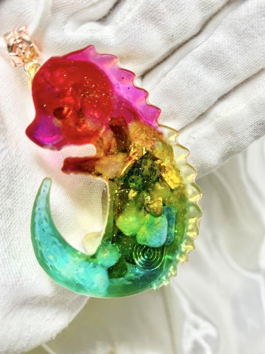  strongest luck with money *. yellow gold Dragon * dragon. ..*orugo Night necklace . - Kyoto opal . use 