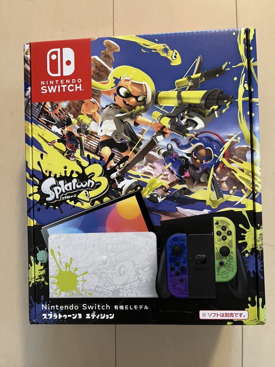 Nintendo Switch有機ELモデル スプラトゥーン3エディション 本体