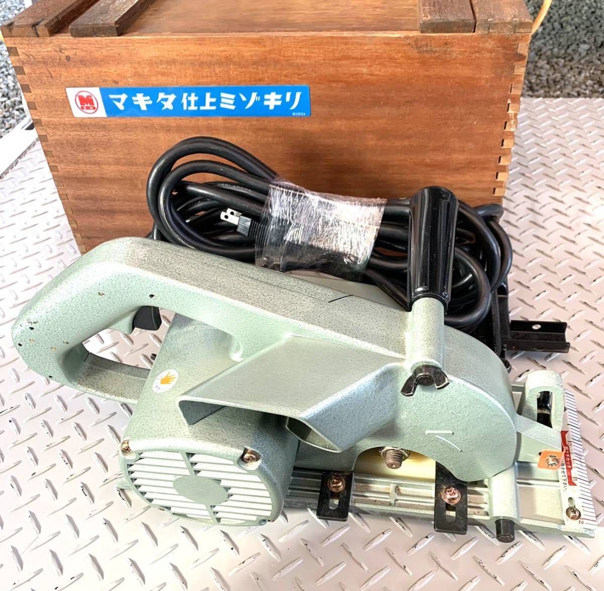 新登場 美品 makita マキタ 仕上げミゾキリ 3800N-A 電動工具 当時もの