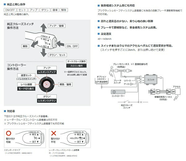 ピボット プリウス ZVW30 スロットルコントローラー トヨタ純正クルーズスイッチ対応品 3-drive・α 3DA-T PIVOT_画像3