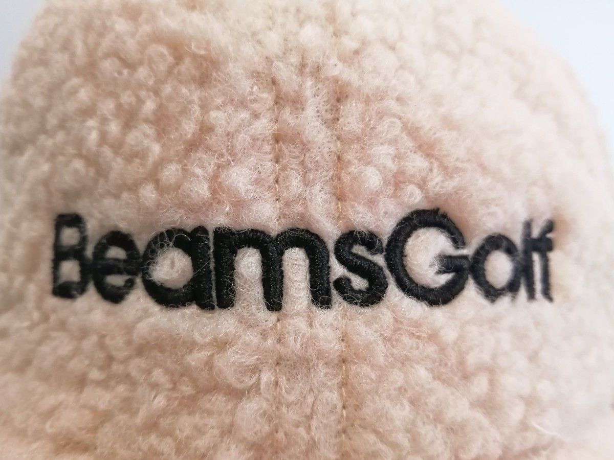 【新品BEAMS GOLF】ビームスゴルフ シープボア キャップ