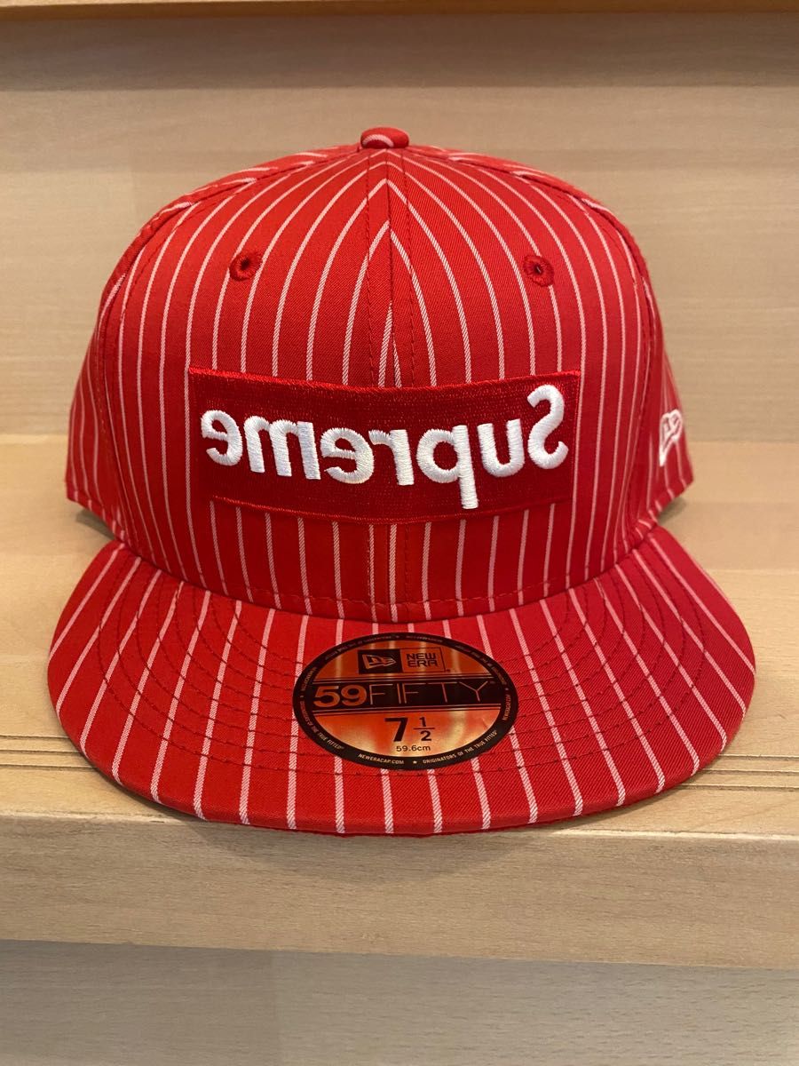 美品正規品】Supreme COMME des GARCONS NEW ERA ベースボールキャップ