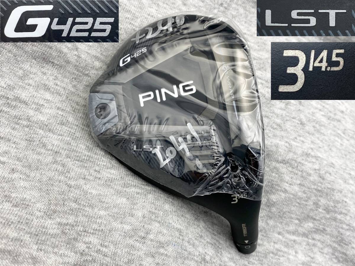 CT240 ツアー支給品 WRX PROTO 2021 PING G425 LST 3W 14.5° (リアル15.0°) スペックシート付き TOUR ISSUE_画像1