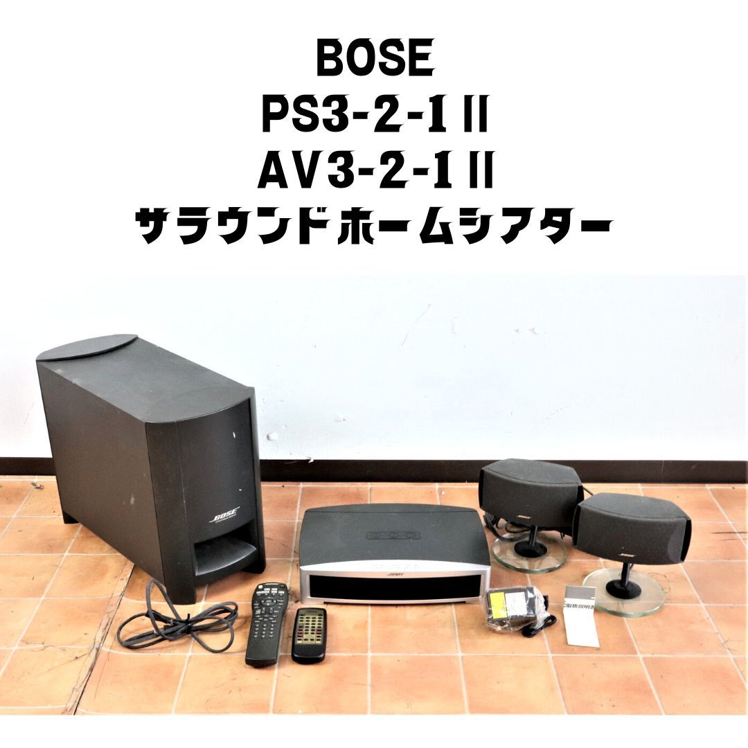 Yahoo!オークション - BOSE PS3-2-1 II AV3-2-1 II Po...