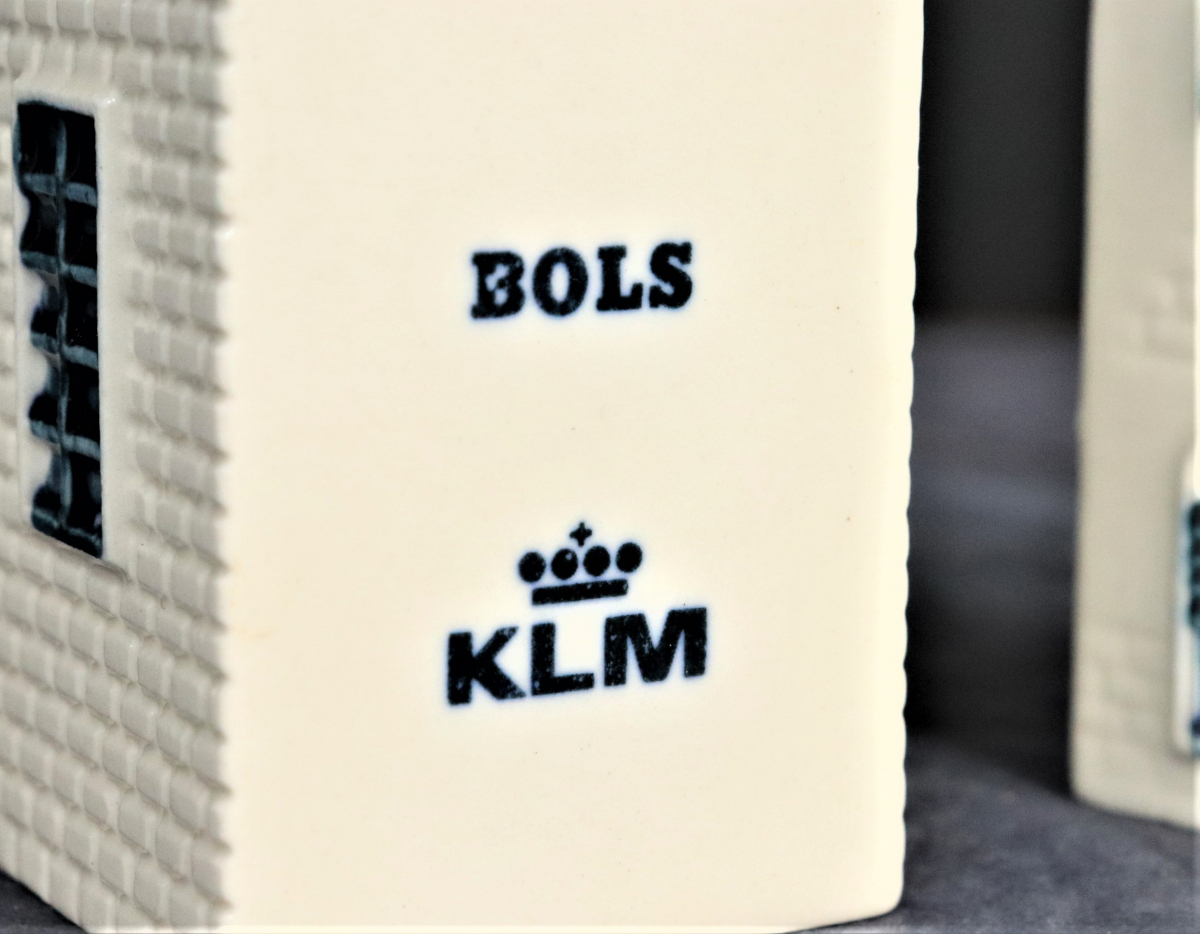 【6点まとめ】 KLM BOLS 25 / 32 / 34 / 36 / 37 / 42 オランダ航空 ボルス ほぼ空き瓶 デルフト ブルーハウス ミニチュアハウス 007JHHT72_画像8