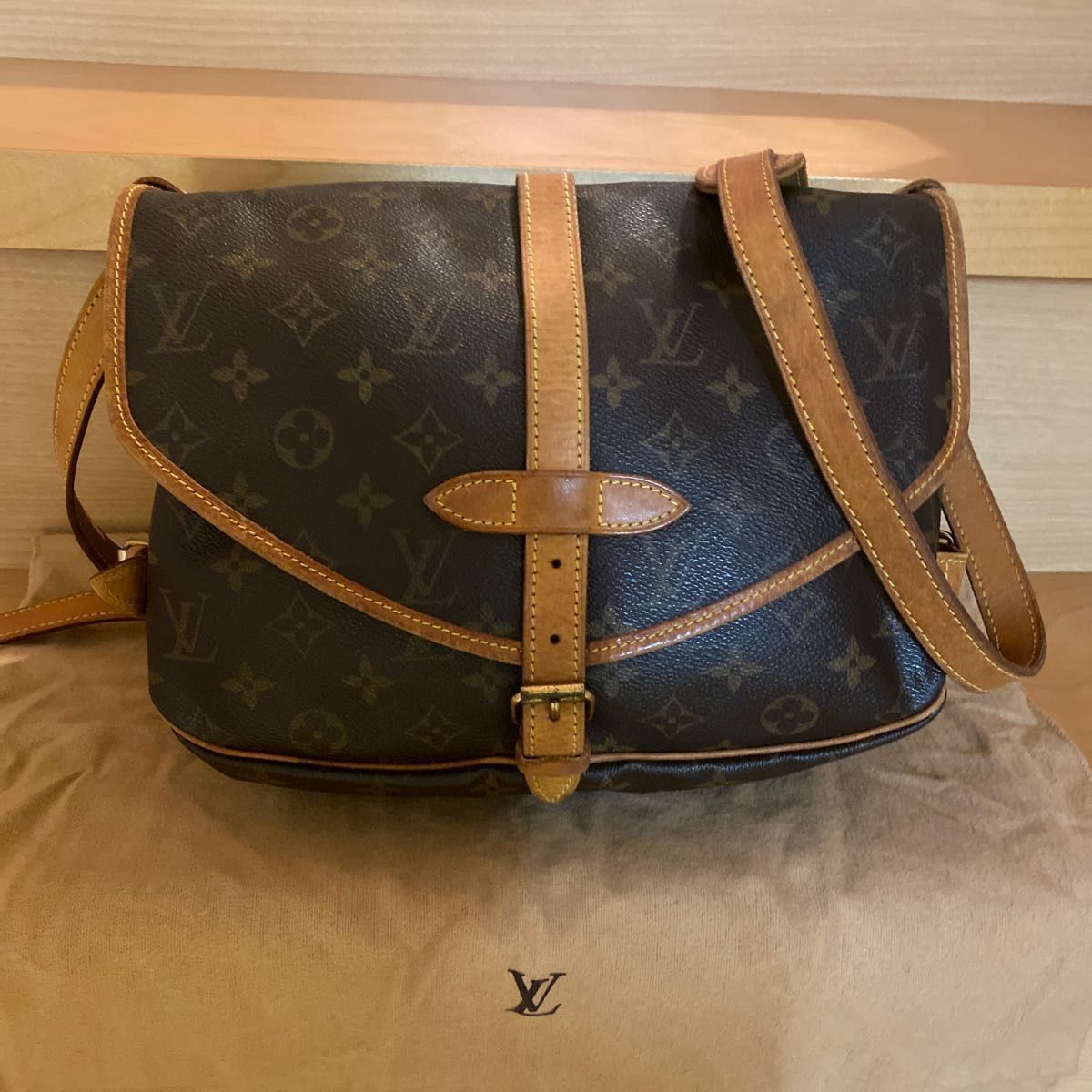 ルイヴィトン LOUIS VUITTON/モノグラム /ソミュール30 ショルダー