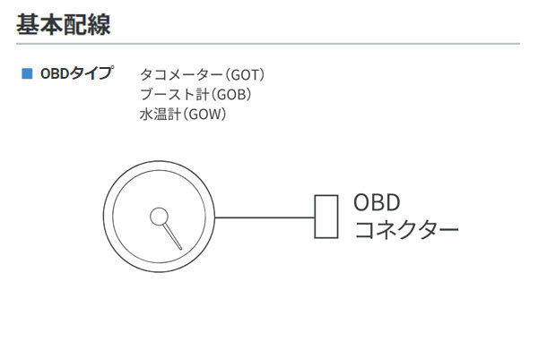 PIVOT ピボット GTゲージ60 OBDタイプ ブースト計 N-ONE JG3 JG4 R2.11～ S07B (T/C)_画像2