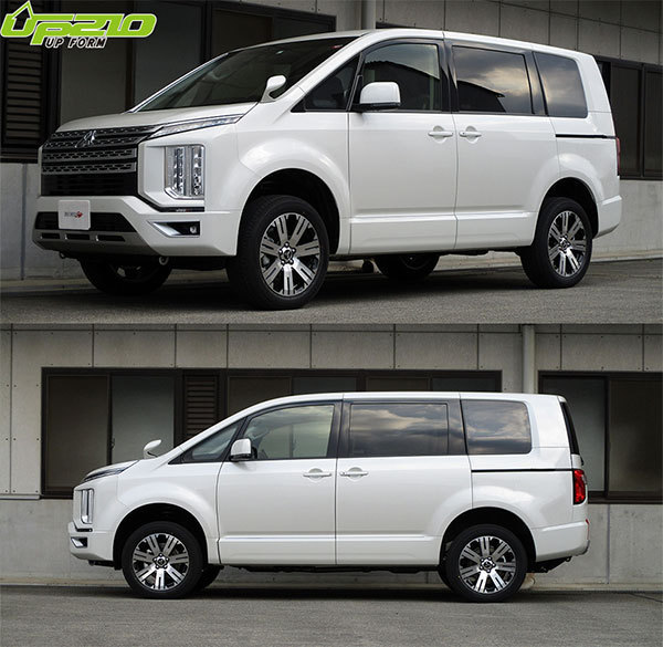 tanabe タナベ リフトアップサス サステック UP210 フロントのみ デリカD:5 CV1W H31.2～ 4N14 4WD 2200 DTB G (MC後)_画像2