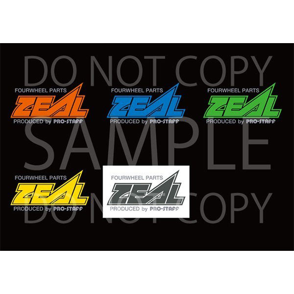 プロスタッフ ZEAL ZEALロゴステッカー カラーバージョン_画像1