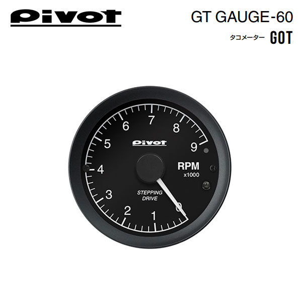 PIVOT ピボット GTゲージ60 OBDタイプ タコメーター エスティマ GSR50W GSR55W H18.1～ 2GR-FE_画像1