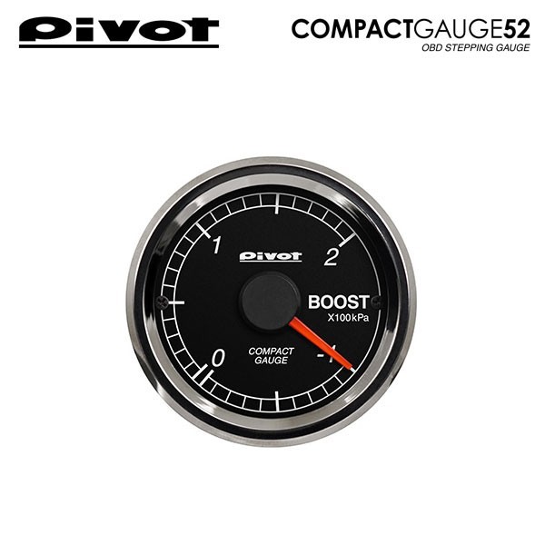 PIVOT ピボット コンパクトゲージ52 ブースト計(jì) BMW X3 (F25) WX20 H24.3～ N20B20A 20i