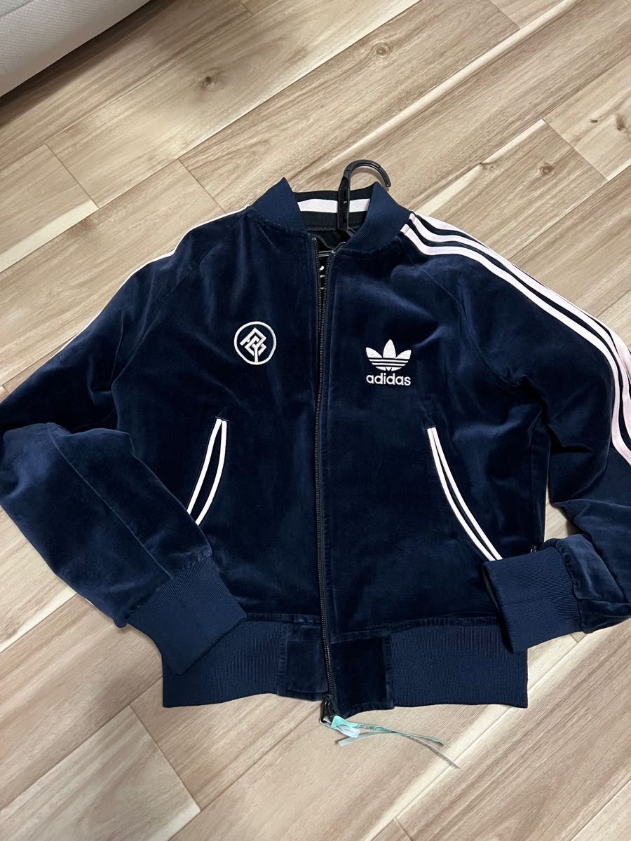 （商品説明要確認）中古　adidas アディダス　Rita Ora(リタ・オラ) スカジャン　リバーシブル　Sサイズ　レディース