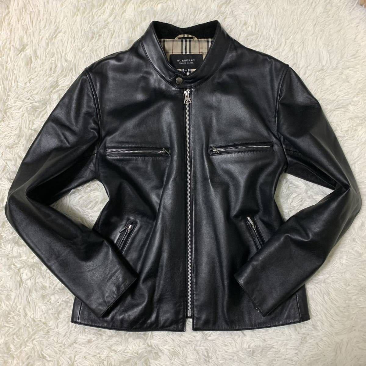 に近い ラムレザー バーバリーブラックレーベル BURBERRY BLACKLABEL ...