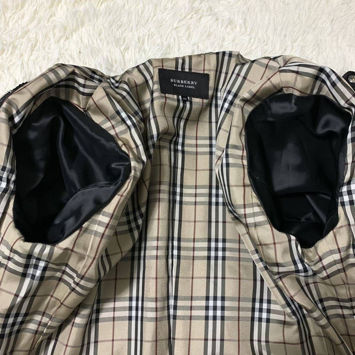 に近い ラムレザー バーバリーブラックレーベル BURBERRY BLACKLABEL ...
