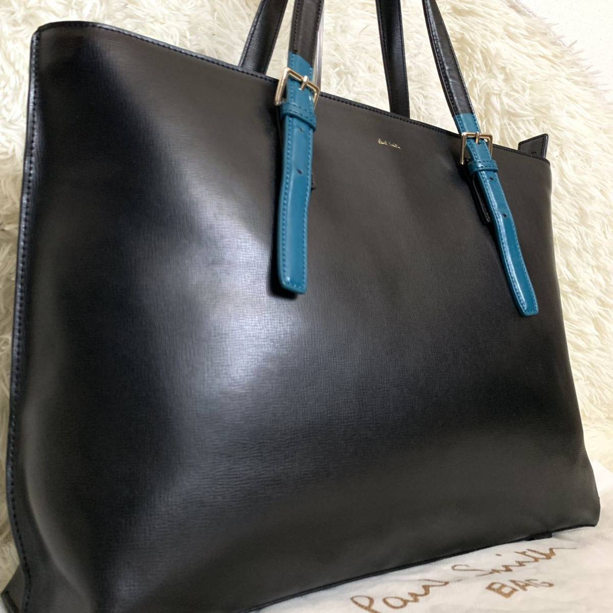 Paul Smith トートバッグ カラードチップ A4収納可 キャンバス-