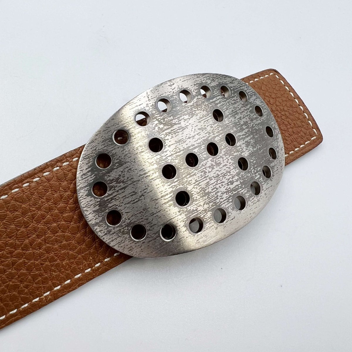 人気の ベルト<アクセサリー> エヴリン □K刻印 【中古】エルメス