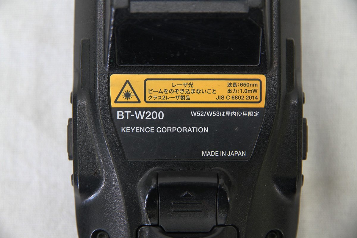 KEYENCE BT-W200 バーコードリーダー ハンディターミナル キーエンス 【中古/業務用/店舗用】 #U_画像3