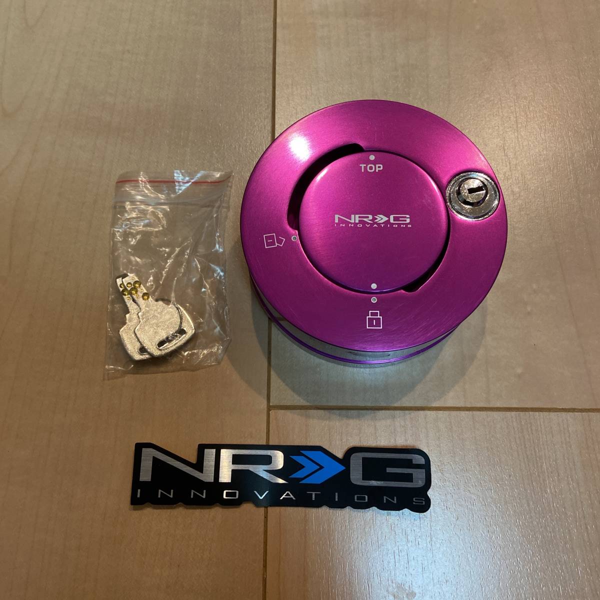 ☆新品・迅速発送☆NRG クイックロック SRK-101PP クイックリリース パープル