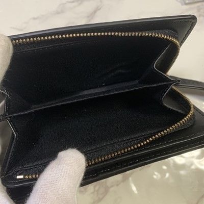 [1 goods limit ] Mark Jacobs purse black black Gold MARC BY MARC JACOBS #B258