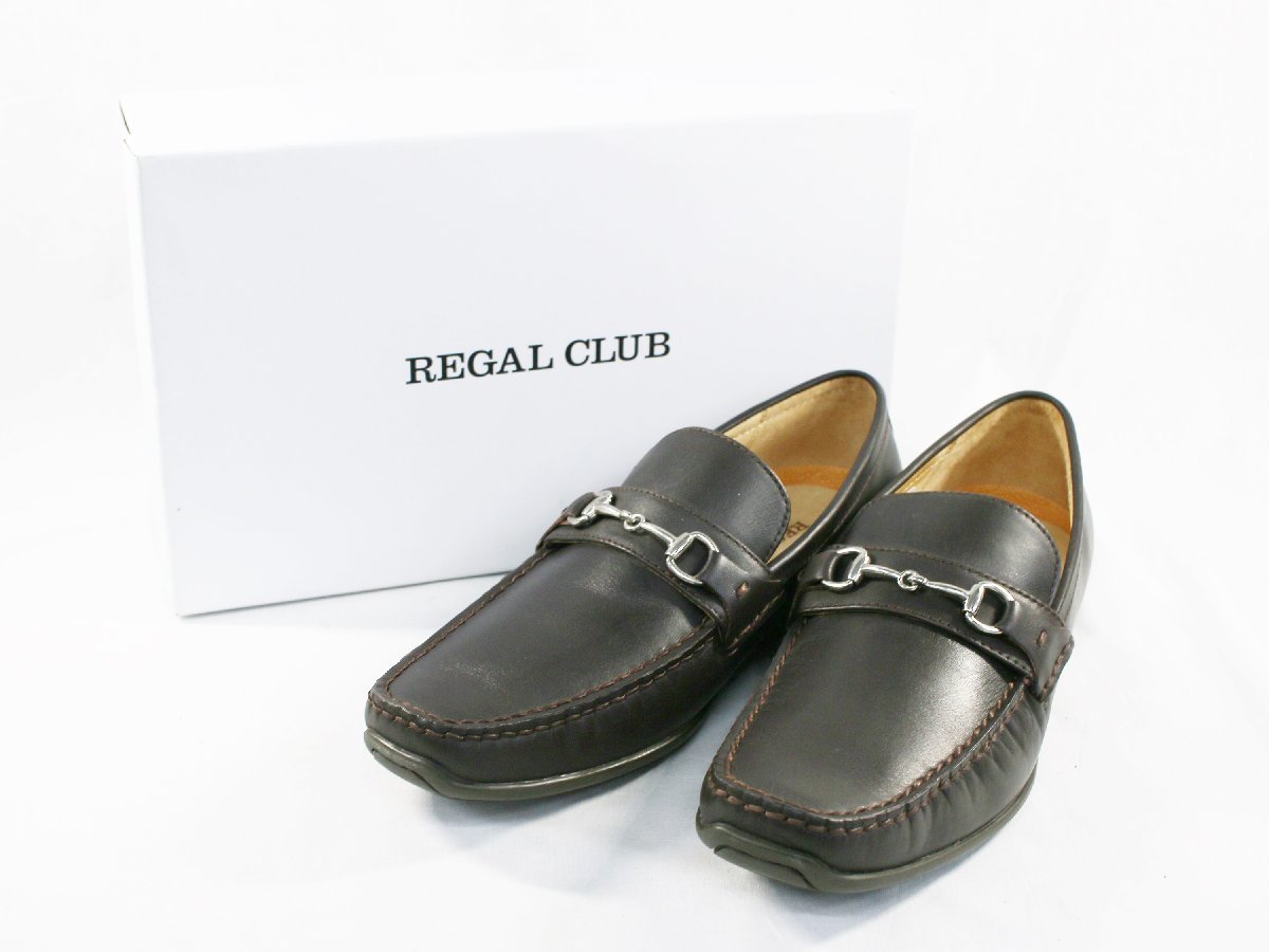 ◎中古品 REGAL CLUB リーガル クラブ ビットローファー ビジネスシューズ 26.0 ブラウン メンズ 紳士靴 h_z_画像1