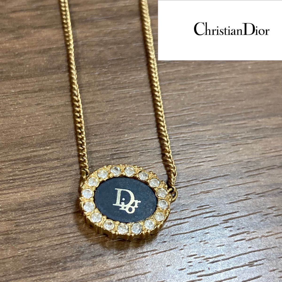 美品 Christian Dior クリスチャンディオール アクセサリー ネックレス