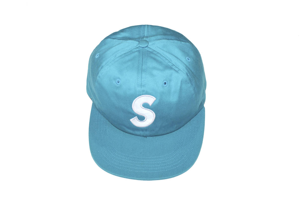 SUPREME S LOGO CAP turquoise シュプリーム