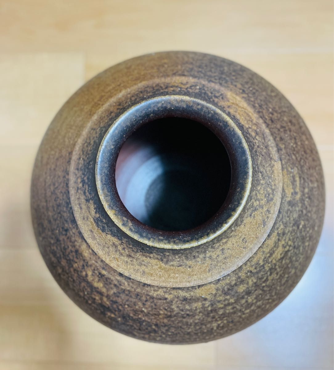 備前焼 柴岡陶泉堂 香山 壺 花入 花器 花生 共箱 真作保証 備前焼 柴岡陶泉堂 香山 壺 花入 花器 花生 共箱 真作保証