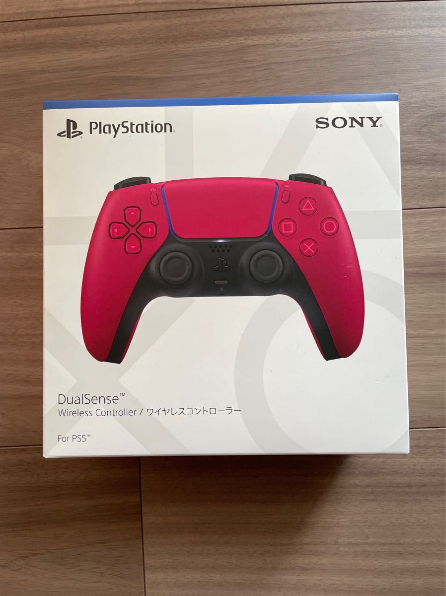 PS5 DualSense ワイヤレスコントローラー コズミックレッド ノヴァ