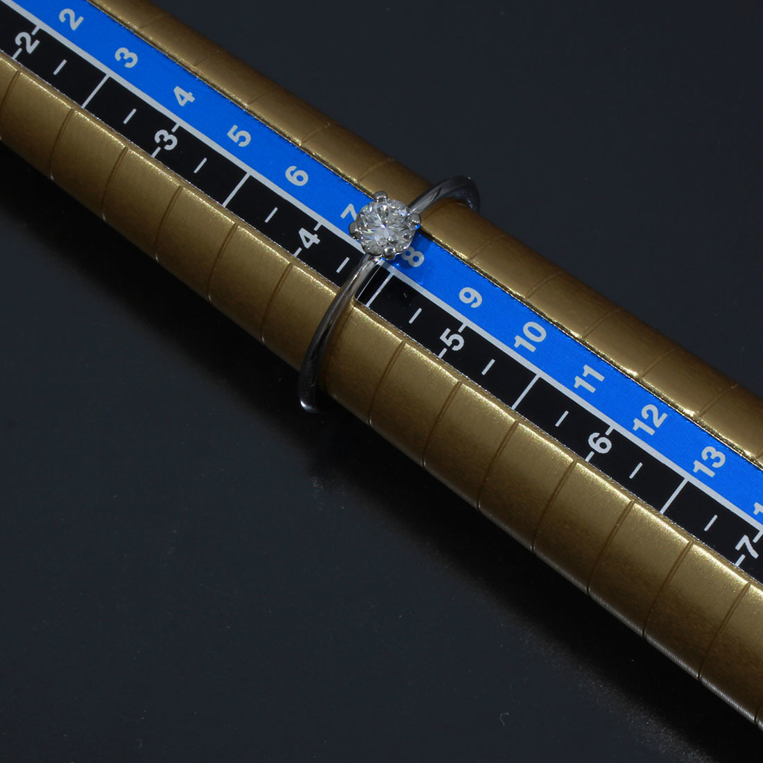 ティファニー 指輪 リング トゥルー 0.22ct PT950 8号 D9797-