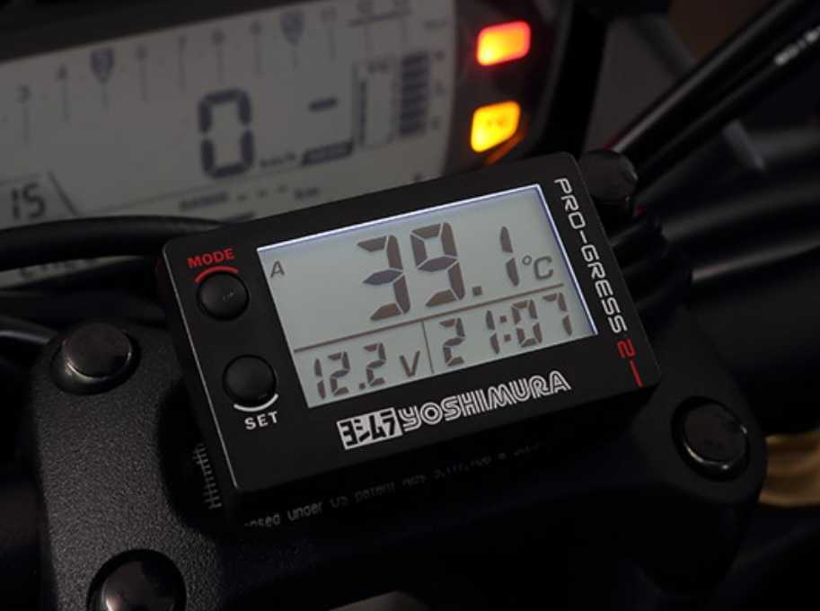 即納 ZRX1100 ZRX1200 ダエグ ヨシムラ プログレス2 油温計