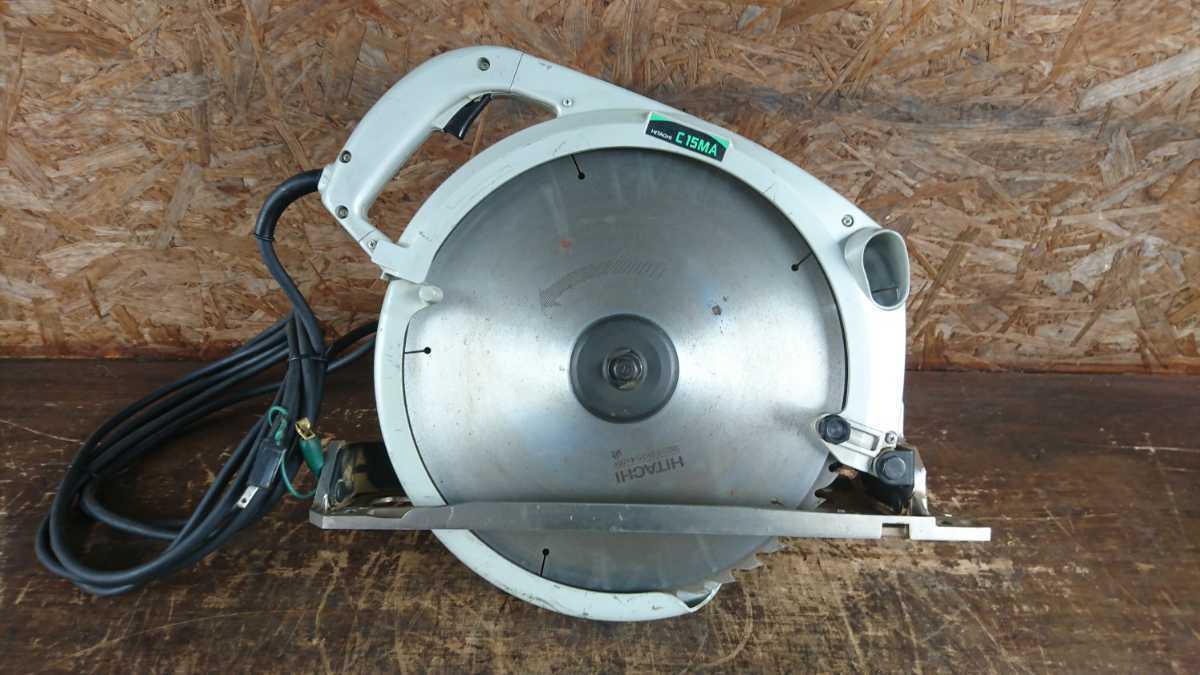 激安本物 HITACHI C15MA丸のこ 工具/メンテナンス - education.semel