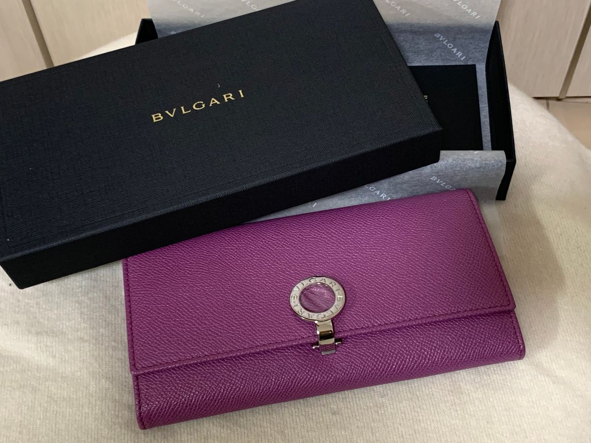 値下げ！新品/未使用ブルガリ BVLGARI 長財布 レザー