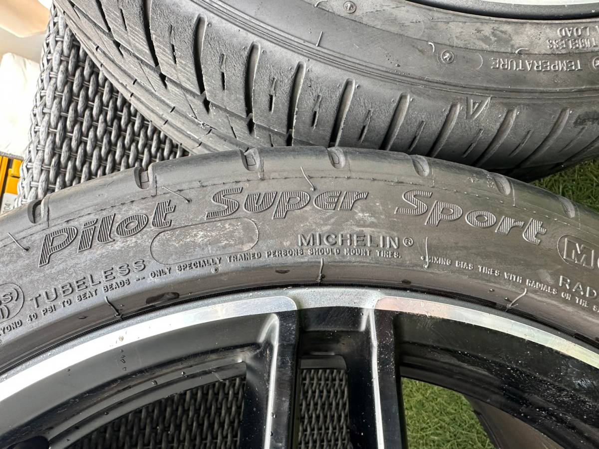 メルセデスベンツ AMG 純正 ホイール 4本セット 245/35R19 8.5J インセット+38 265/35R19 9.5J インセット+56 PCD:112 直引可 兵庫発の画像7